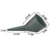 Angled car fuel funnel with filter, gray – angled car fuel funnel uk funnels free shipping 41
