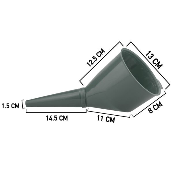 Angled car fuel funnel with filter, gray – angled car fuel funnel uk funnels free shipping 19