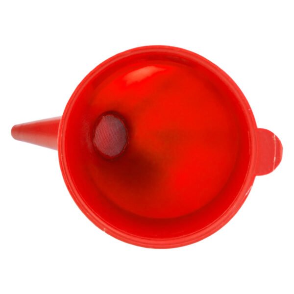 Angled Car Fuel Funnel with Filter, Red Funnels Free Shipping 15