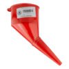 Angled Car Fuel Funnel with Filter, Red Funnels Free Shipping 27