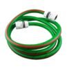 Premium garden hose set green 1m – kink-free heavy duty garden hose pipe uk garden hose connection set free shipping