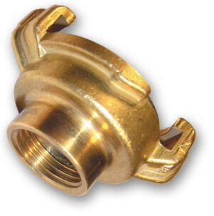 Claw Brass – 3/8″ BSPF Geka Fittings Free Shipping