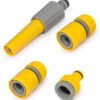 Hose Connectors Set With Nozzle Yellow Garden Hose Connection Set Free Shipping 25