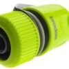 Female Hose Connector With Stop, 1/2″ or 5/8″ Hose, Lime Home & Garden Free Shipping 21