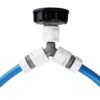 Ibc 2” s60x6 cap with ¾” bsp threaded hose connector, three – heavy duty pipe & hose fitting uk ibc tanks fittings free shipping 39