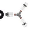 Ibc 2” s60x6 cap with ¾” bsp threaded hose connector, three – heavy duty pipe & hose fitting uk ibc tanks fittings free shipping 41