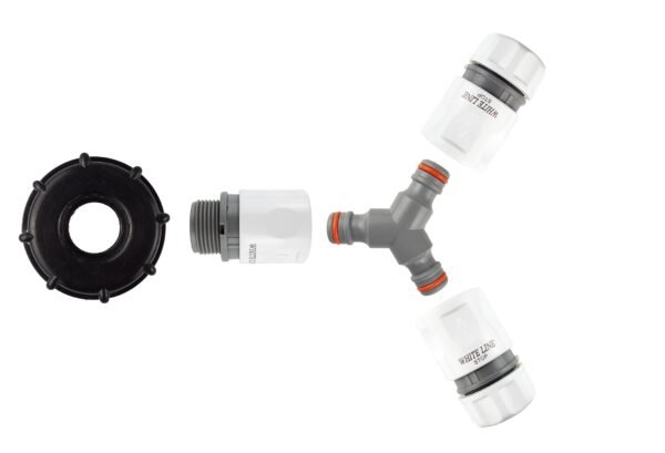 Ibc 2” s60x6 cap with ¾” bsp threaded hose connector, three – heavy duty pipe & hose fitting uk ibc tanks fittings free shipping 7