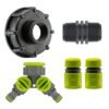 Ibc 2” s60x6 cap with two way valved splitter and hose – heavy duty pipe & hose fitting uk ibc tanks fittings free shipping 29