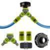 Ibc 2” s60x6 cap with two way valved splitter and hose – heavy duty pipe & hose fitting uk ibc tanks fittings free shipping 31