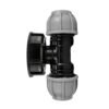 IBC 2” S60X6 Cap with 25mm MDPE Tee