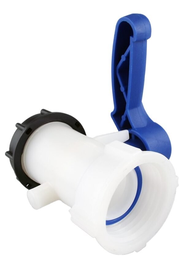 Ibc 3″ – s60x6m valve with s60x6 – 2″ camlock fitting – heavy duty pipe & hose fitting uk ibc tanks fittings free shipping 9