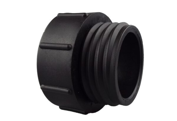 IBC 2” BSPF – S60X6 Cap with S60X6 – ½” BSPF Cap and Brass