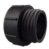 IBC 2” BSPF – S60X6 Cap with S60X6 – ½” BSPF Cap and Brass