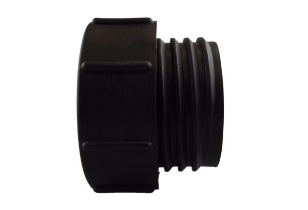IBC 2” BSPF – S60X6 Cap with S60X6 – ½” BSPF Cap and Brass