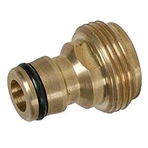 Tap Connector Snap-On Male – 3/4″ BSPM Brass Kitchen Tap Connectors Free Shipping