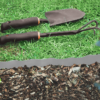 Wavy plastic garden lawn edging, h=20cm, l=9m, light gray – plastic lawn edging border uk plastic lawn edging free shipping 6
