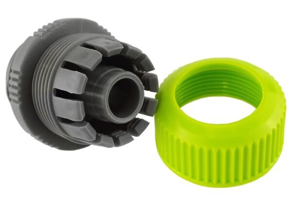 Hose Mender Lime 1/2″ with 3/4″ BSPM Thread Garden Hose Connection Set Free Shipping 11