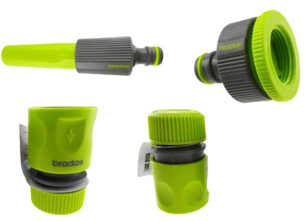 Hose Connectors Set With Nozzle Lime Garden Hose Connection Set Free Shipping 7