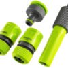 Hose Connectors Set With Nozzle Lime Garden Hose Connection Set Free Shipping 35