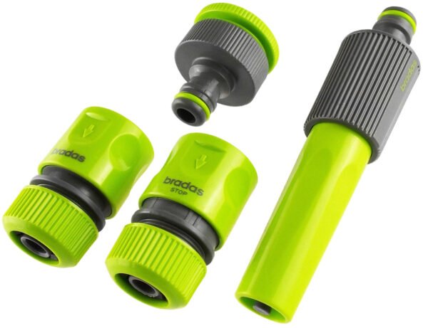 Hose Connectors Set With Nozzle Lime Garden Hose Connection Set Free Shipping 17