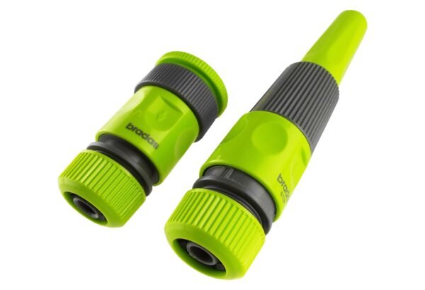 Hose Connectors Set With Nozzle Lime Garden Hose Connection Set Free Shipping 19