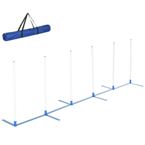 Dog Agility Pole Set Starter Kit for Training & Exercise Horse & Petcare Free Shipping