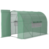 Walk-in Polytunnel Greenhouse 3x2m - Reinforced Steel Frame