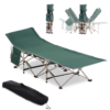 Outsunny Green Portable Camping Cot Bed – 190×68 cm, 150 kg Lifestyle & Decor Free Shipping 21