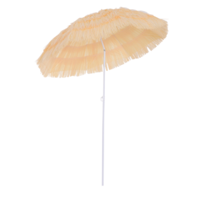 Hawaiian Beach Umbrella: Folding Tilt Sunshade Parasol for Patio Escape the sun with this Hawaiian-inspired patio umbrella. The folding, tilting parasol provides adaptable shade for patios, decks, gardens, and beach days. Lightweight and easy to store, it’s practical for everyday outdoor use. – Canopy: durable polyester fabric with UV protection, colorfast and water-repellent. – Tilt and adjust: smooth tilt mechanism to follow the sun. – Frame: aluminum pole with fiberglass ribs for strength and light weight. – Folding and portability: folds down compactly and comes with a carry bag for travel and storage. – Versatile placement: ideal for patio, garden, balcony, poolside, or beach setup. – Care: wipe clean; store indoors when not in use. Lifestyle & Decor Free Shipping