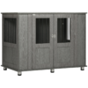 Dog Crate End Table for Extra Large Dogs – Indoor Grey Finish Horse & Petcare Free Shipping 21