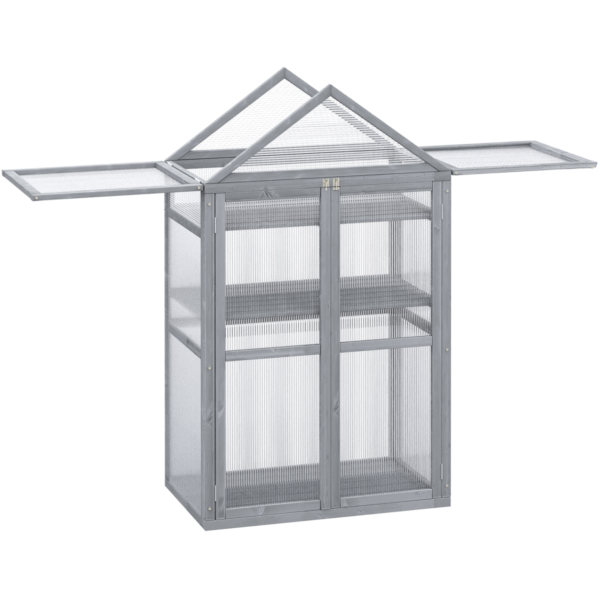 Cold Frame Greenhouse Polycarbonate Garden Grow Shelter Greenhouses & Cold Frames Free Shipping 5