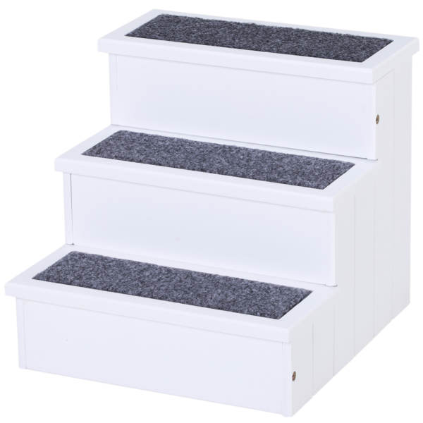 Dog Steps with Storage – Wooden Pet Stairs for Elderly Homes Horse & Petcare Free Shipping 5
