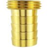 Brass adaptor 1″ bspm – 25mm – heavy duty pipe & hose fitting uk brass connectors free shipping 13