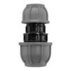 Mdpe straight joiner reducing 25mm – 20mm – heavy duty pipe & hose fitting uk mdpe fittings free shipping 2