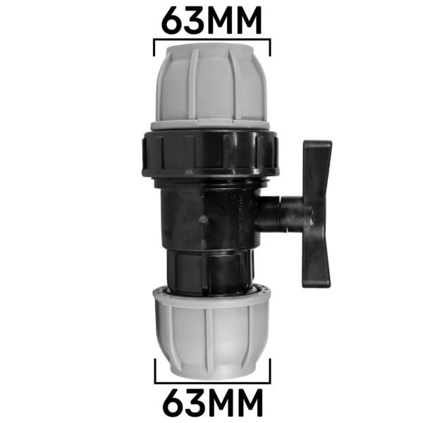MDPE Valve 63mm Full Flow Valves Free Shipping 5