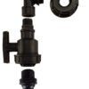 Ibc 2” s60x6 cap with elbow fitting, large plastic valve and – heavy duty pipe & hose fitting uk ibc tanks fittings free shipping 19