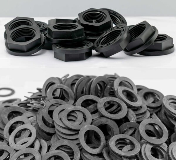 1/2″ BSPF Back Nut with Washer Nuts & Washers Free Shipping 5
