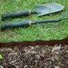 Wavy plastic garden lawn edging, h=25cm, l=9m, brown – plastic lawn edging border uk plastic lawn edging free shipping 5