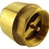 Brass Spring Check Valve 1.25″ BSPF Full Flow Valves Free Shipping 11