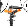 Pulsating Sprinkler on Spike – Adjustable Eco Line Lawn Sprinklers Free Shipping 55