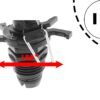 Pulsating Sprinkler on Spike – Adjustable Eco Line Lawn Sprinklers Free Shipping 69
