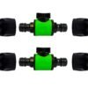 Cost Wise Snap On Male-Male In Line Valve Kit Black/Green Home & Garden Free Shipping 35