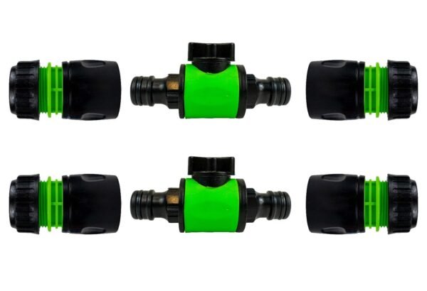 Cost Wise Snap On Male-Male In Line Valve Kit Black/Green Home & Garden Free Shipping 5