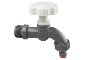 1/2″ BSPM Plastic Tap, WL, Grey/White Home & Garden Free Shipping