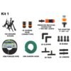 Porous pipe kit, porous-kit1 kits free shipping 27