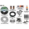 Porous pipe kit, porous-kit11 pipes free shipping 33