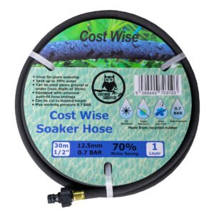 Porous Pipe with Connector Cost Wise 30m Garden Hose Pipe Free Shipping