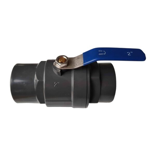 PP 2″ BSPF Stopcock with Stainless Steel Ball Valve and Full Flow Valves Free Shipping 5