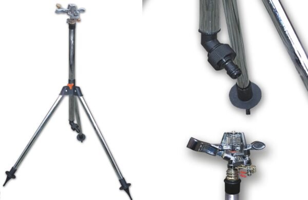 Pulsating lawn sprinkler on tripod 90cm – garden lawn sprinkler uk lawn sprinklers free shipping 17