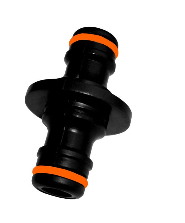 Two Way Connector Male Snap-On Joiner, Orange/Black, Bradas Brass Connectors Free Shipping 9
